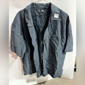 #3398-Men's Black Short-Sleeve Jacket - Lightweight Casual Coat
